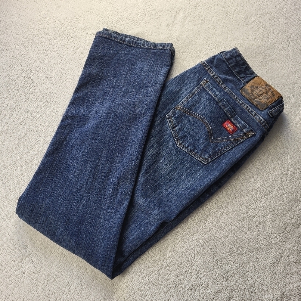 Dickies Relaxed Fit Women's Jeans Den Blue Possible 30 Waist or Size 10/12 Med